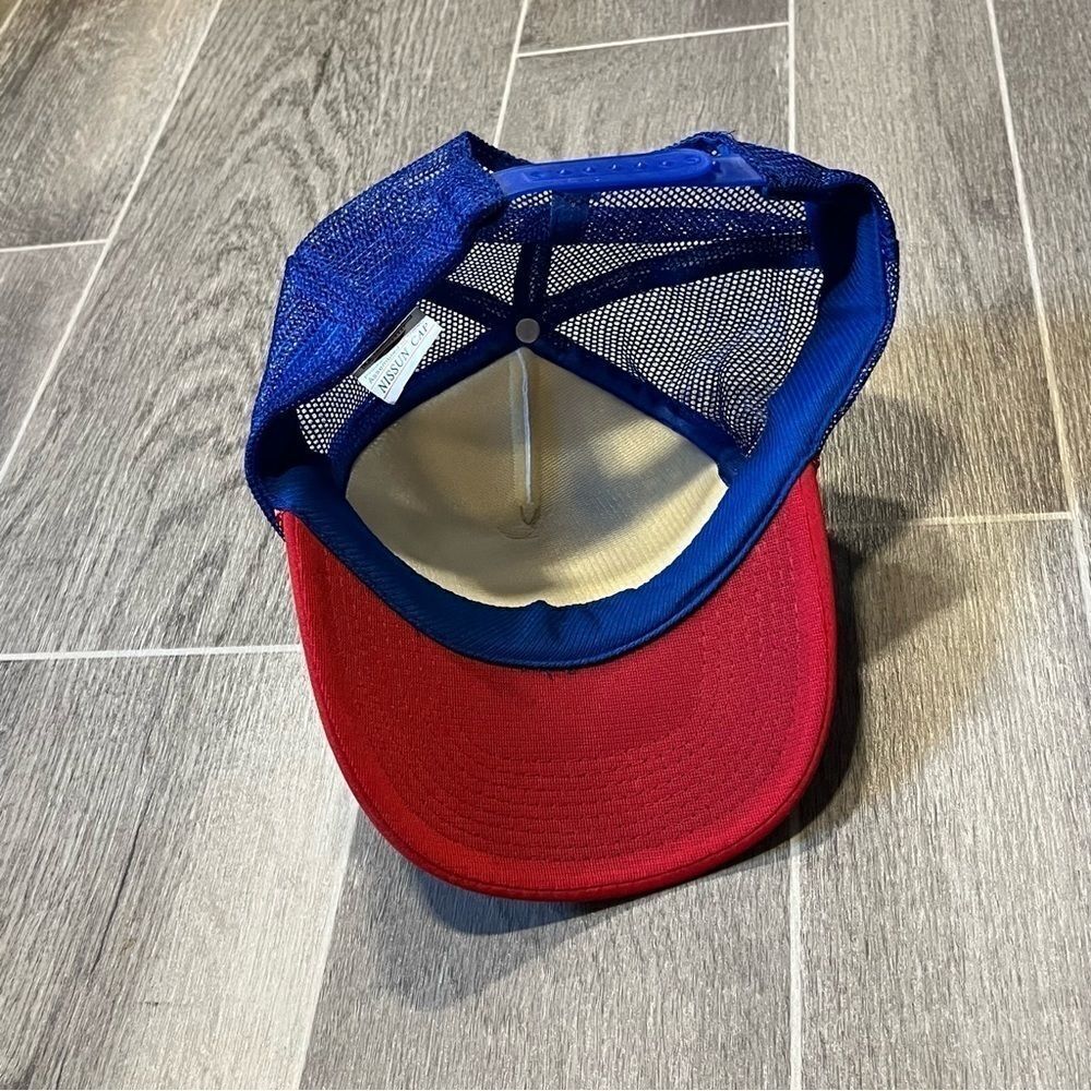 Reagan & Bush '84 Red White & Blue Trucker Hat - Picture 7 of 10